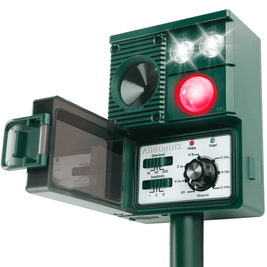 AllGuardX Animal repellent ultrasonic solar device