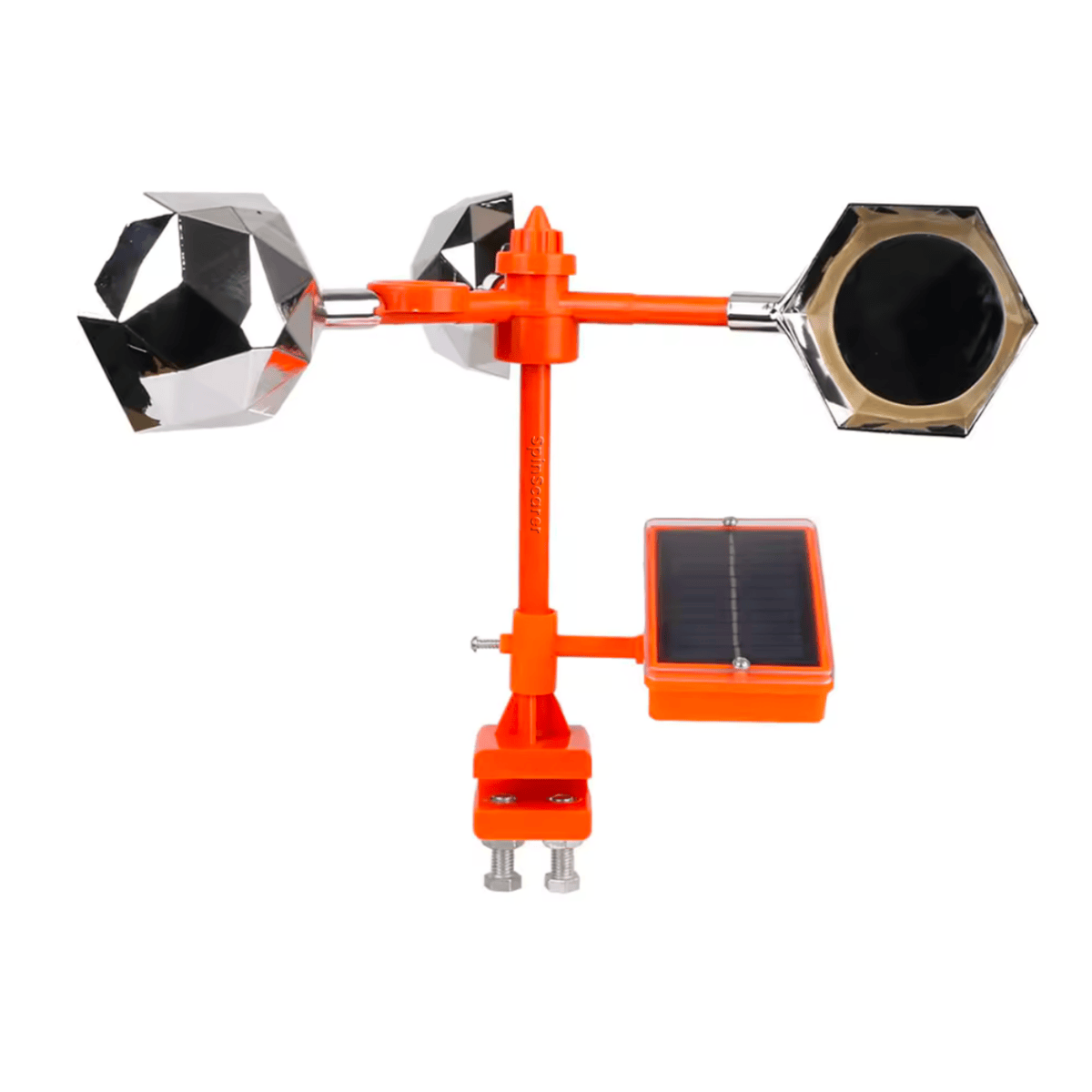 SpinScarer – Wind-Powered Visual Bird Deterrent