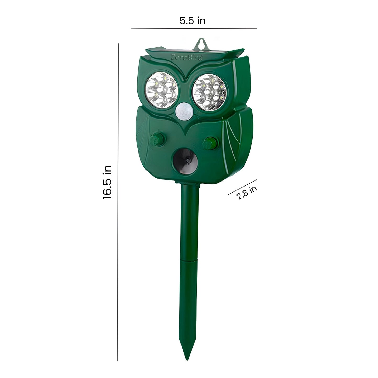 zerobird device size
