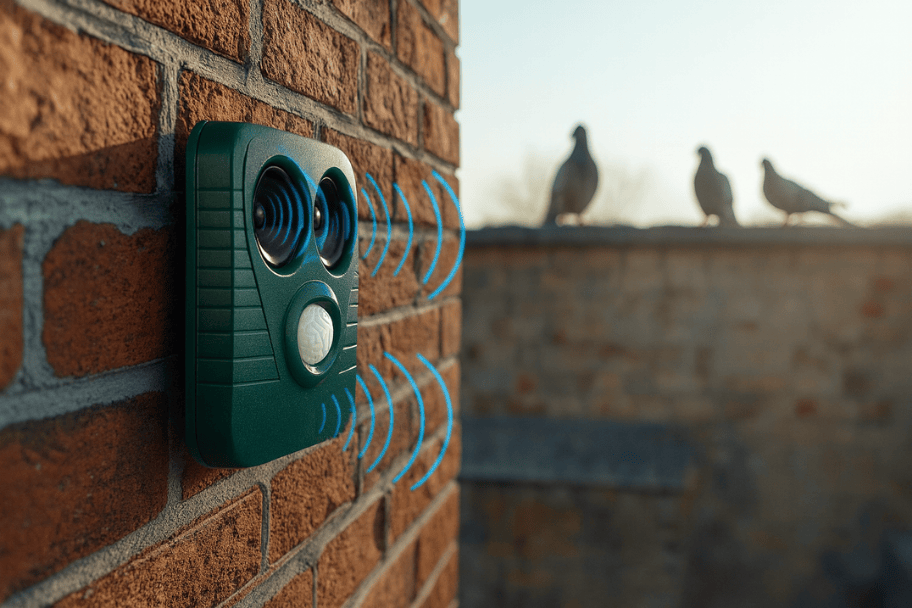 Do utrasonic pigeon repellers work ? 