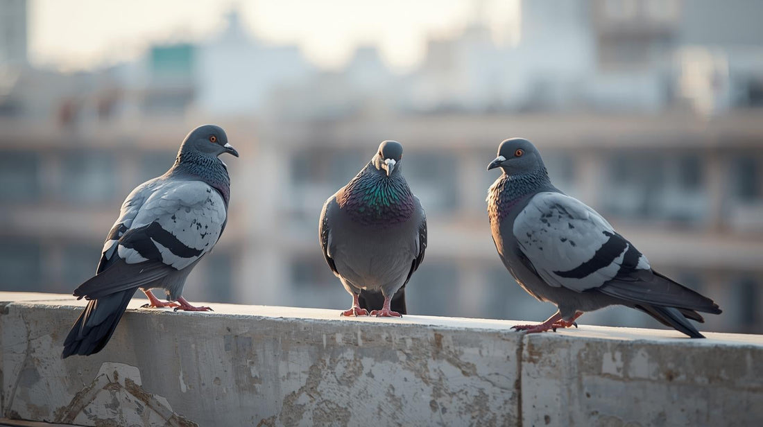How to repel pigeons from your balcony