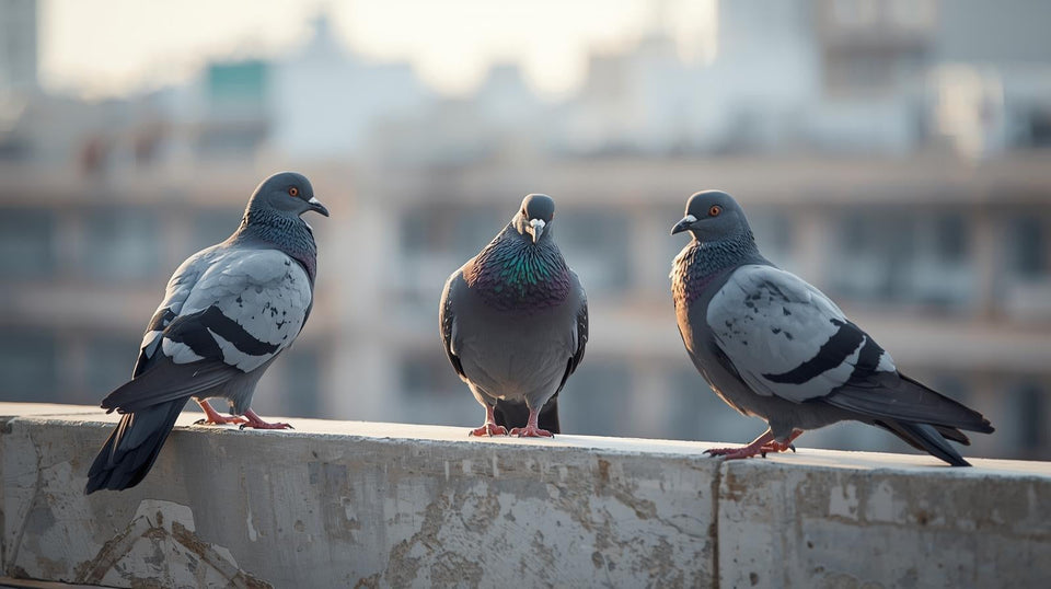 How to repel pigeons from your balcony