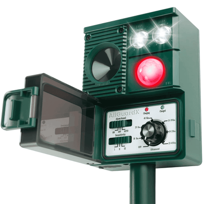 AllGuardX Animal repellent ultrasonic solar device