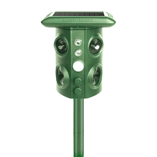 Green Deer Defender device on a white background