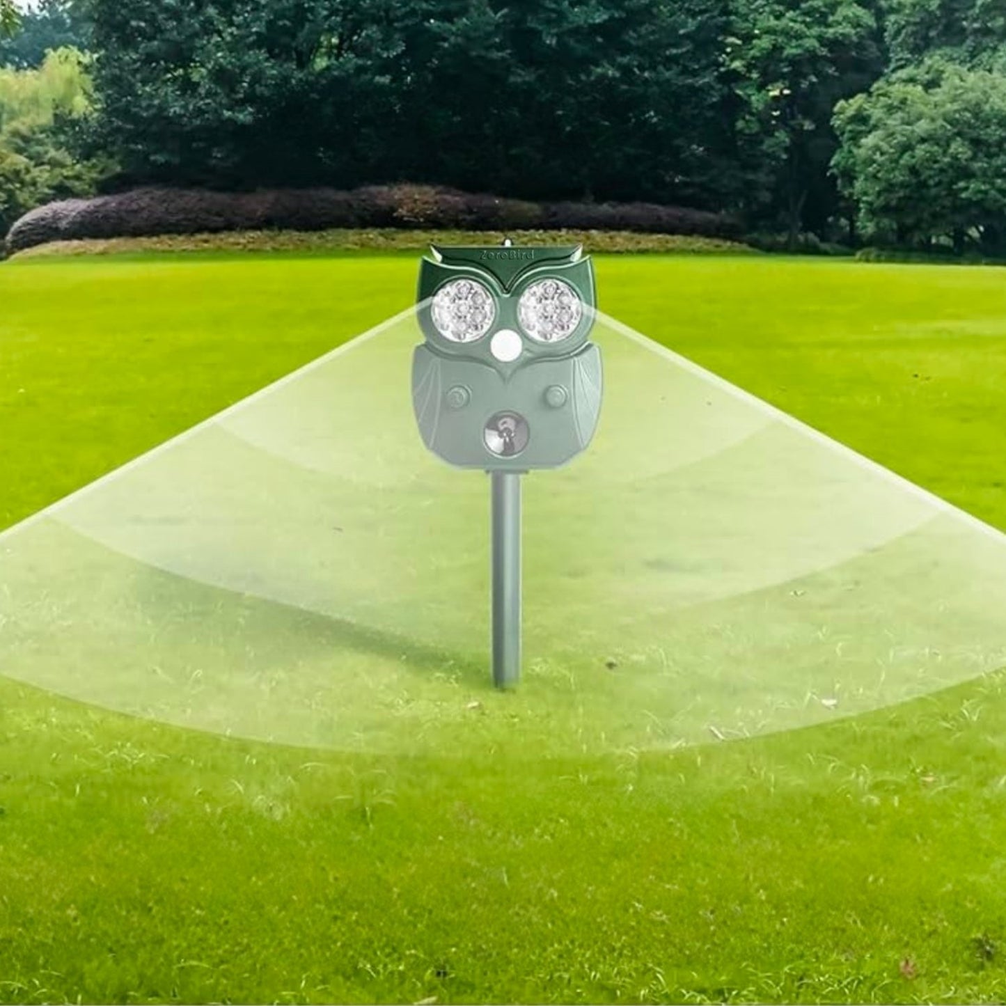 zerobird 110° wide detection angle